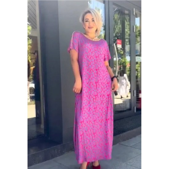 【M-3XL】2024 Modisches Print-Kleid in bergre