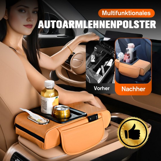 Begrenzte Zeit 50% Rabatt Multifunktionales Auto-Armlehnen-Kissen 