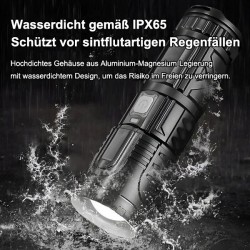  Weie Laser-Teleskop-Zoom-Taschenlampe