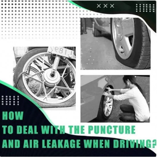  Vakuum Reifen Reparatur-Nagel  – Schnelle Hilfe bei Platten! Kein Demontieren, kein Luftverlust, für Auto/Motorrad/LKW