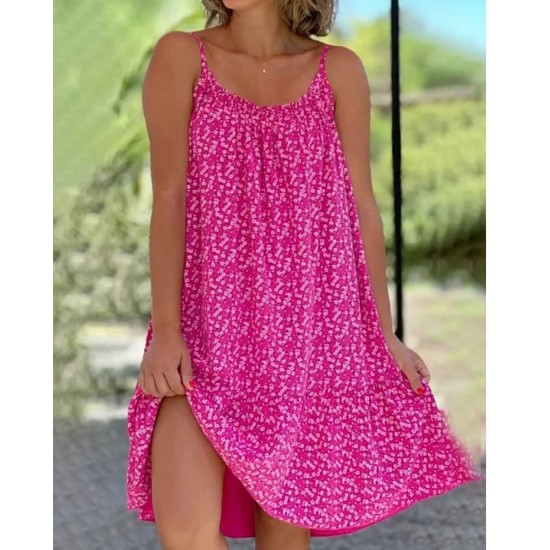 50%Rabatt-Neues bedrucktes Camisole-Kleid