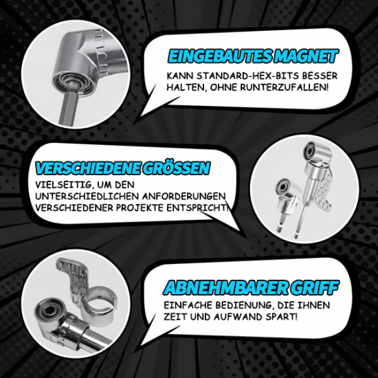 HEISSER VERKAUF 49% RABATT105-Grad-Rechtswinkeldrilladapter