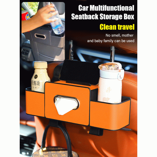 NeujahrsangeboteAuto-Multifunktions-Staufach für die Rückenlehne