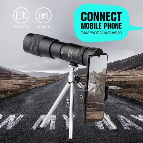 Hot Sale4K 10-300X40mm Super Telefoto Zoom Monokular Teleskop