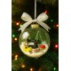 Last day sale 50% OFFHoliday Sewing Snow Globe Ornament