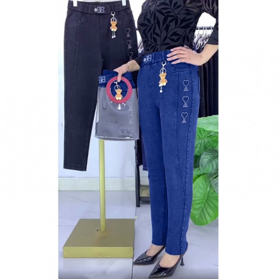 Verstrkte Stretch-Jeans für den Winter