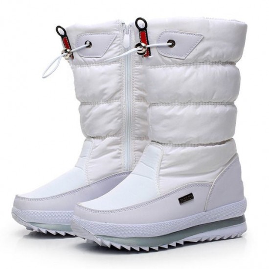 Kostenloser VersandPremium wasserdichte, rutschfeste Kunstfell-Schneestiefel für Damen