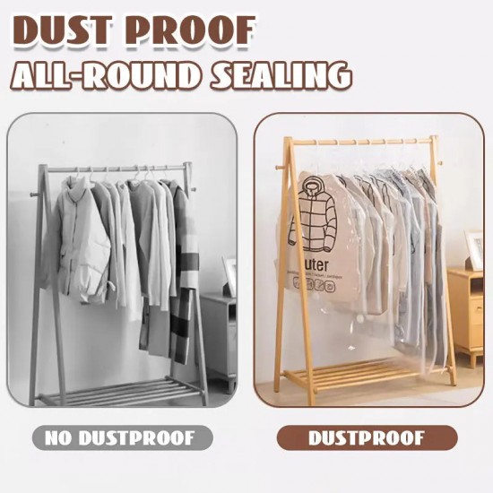 Kompressions-Vakuum-Aufbewahrungsbeutel zum Aufhngen von Kleidung