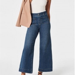 Tummy Control Cropped Wide-Leg Jeans  2024 Best Selling Jeans