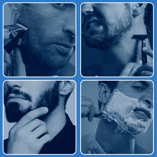 2-in-1-Rasier- und Reinigungscreme-Stick für Mnner