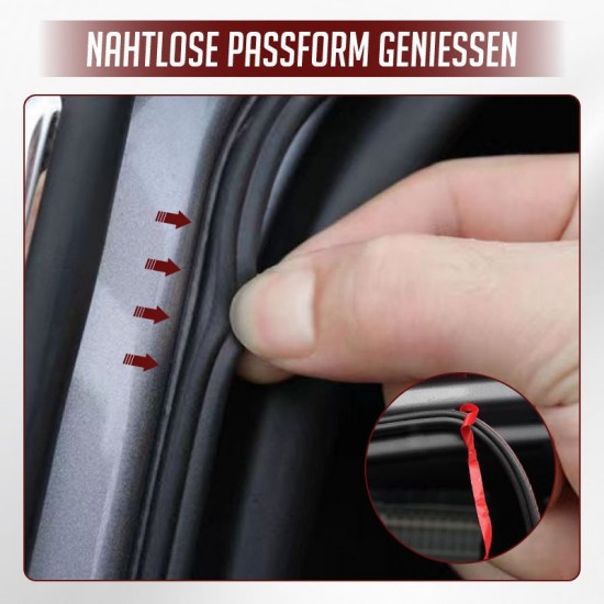 45% Rabatt Staubdichtes Gummidichtband zur Lrmminderung für Auto