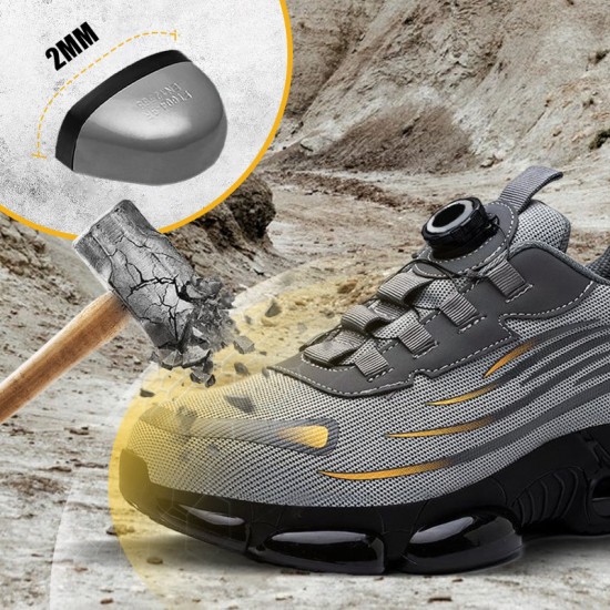 2025 Heier Verkauf 50% RABATTSchlag- und stichfeste Sicherheitsschuhe mit Drehknopf