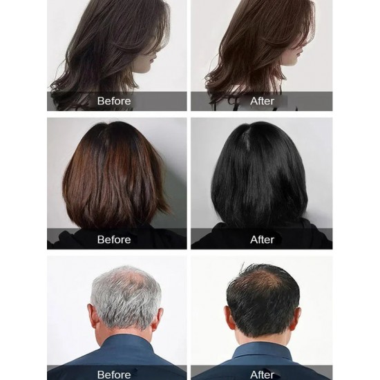 Weihnachtsangebot-49% RABATTReine Pflanzenextrakte für graues Haar Schaumhaarfrbemittel