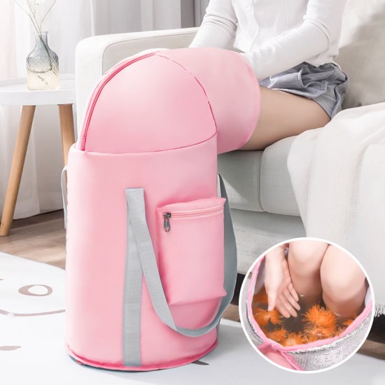 Zusammenklappbare Fubadewanne zum Einweichen der Füe