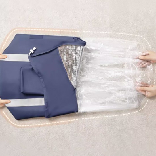 Zusammenklappbare Fubadewanne zum Einweichen der Füe