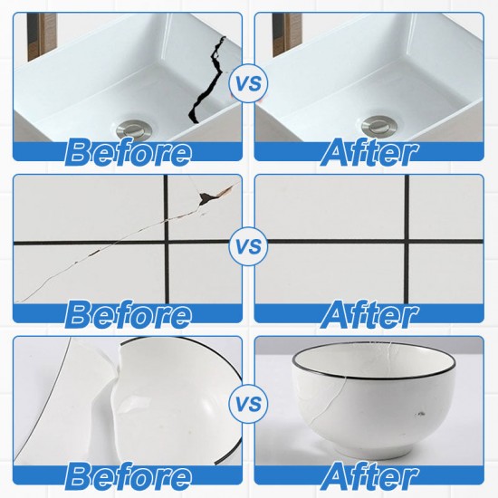 Multifunktionales Gel zur Reparatur von Fliesenrissen