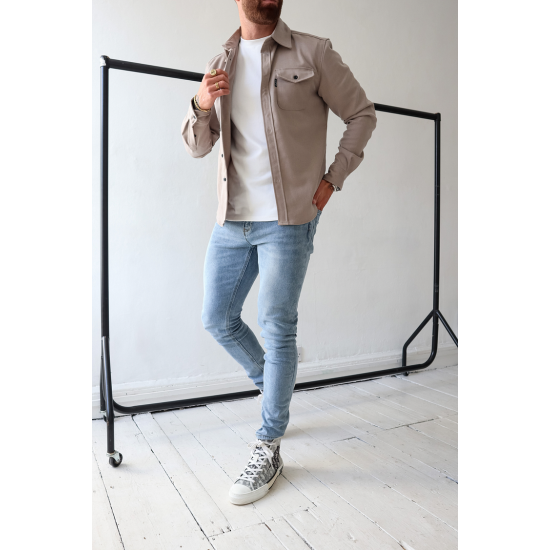 Button-Down-Hemdjacke