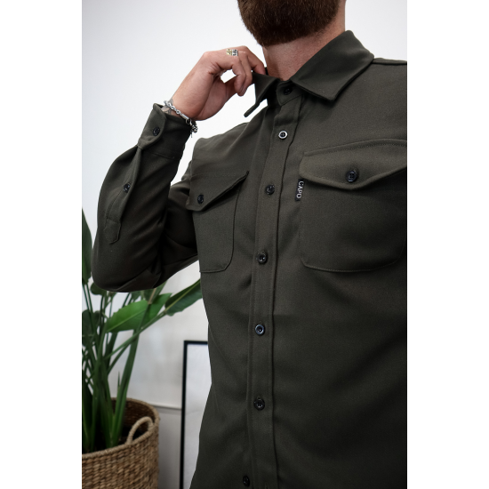 Button-Down-Hemdjacke