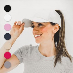 Baseballmütze mit Pferdeschwanz und Magnetverschluss