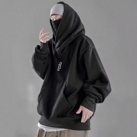 Perfektes Geschenk bergroe Unisex-Hip-Hop-Kapuzenpullover für den Herbst