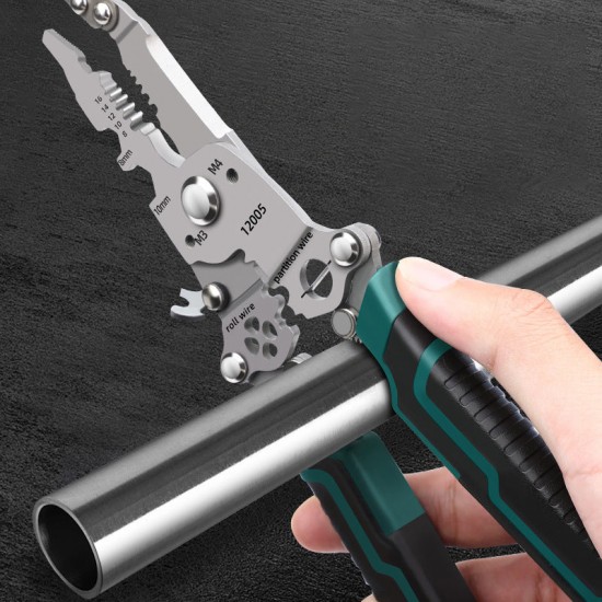 Mindestens 44% Rabatt für eine begrenzte ZeitMultifunktionaler Drahtschneider und Abisolierzange