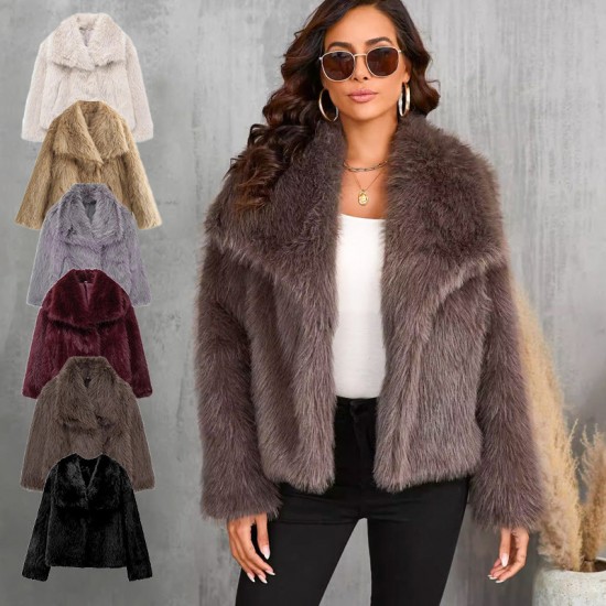 Winter Pre-Sale Damen Pelzmantel