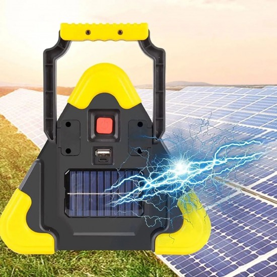 Groes Sonderangebot – 50 % Rabatt3-IN-1 Dreieckige Solar-Notfall-Signalleuchte für den Straenrand