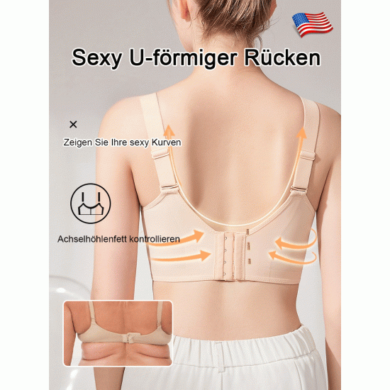 Kaufe 1, bekomme 1 gratisBügelos, markierungsfrei, hautfreundlicher Push-Up-BH