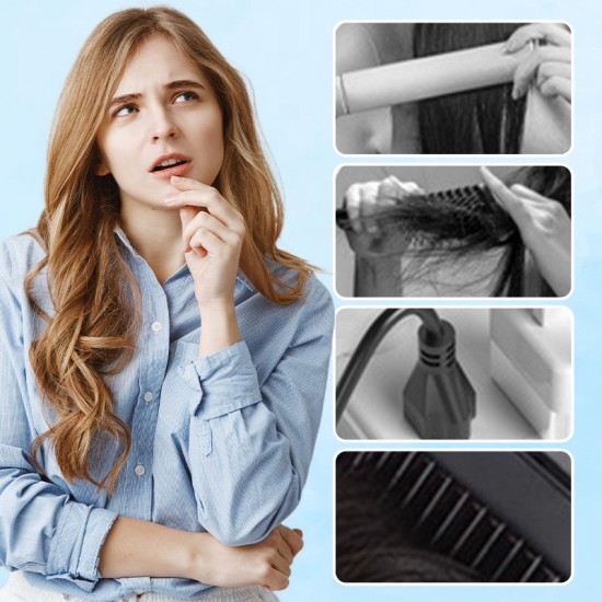 2-in-1 Wiederaufladbarer, langlebiger Glttungskamm