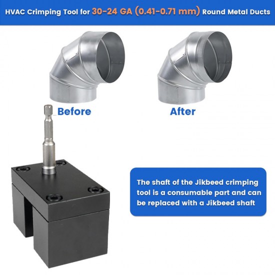 Heier VerkaufSchlagkraftunterstützte Rohrkrimpzange（50% OFF）