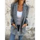 Lssiger karierter Blazer mit Revers