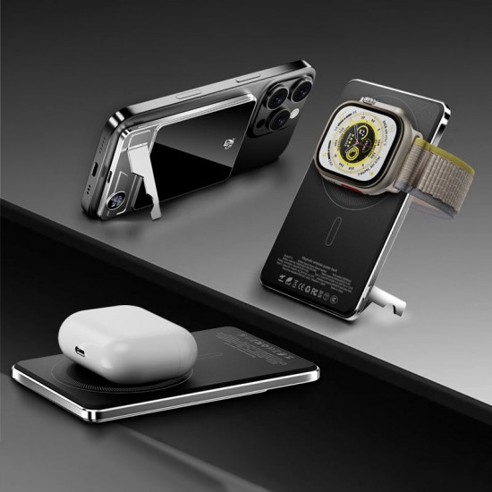Begrenzte Zeit 50% RabattMagnetische Dualmodus-Powerbank mit Stnder