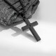 Edelstahl-Kreuz-Anhnger-Halskette für Mnner und Frauen