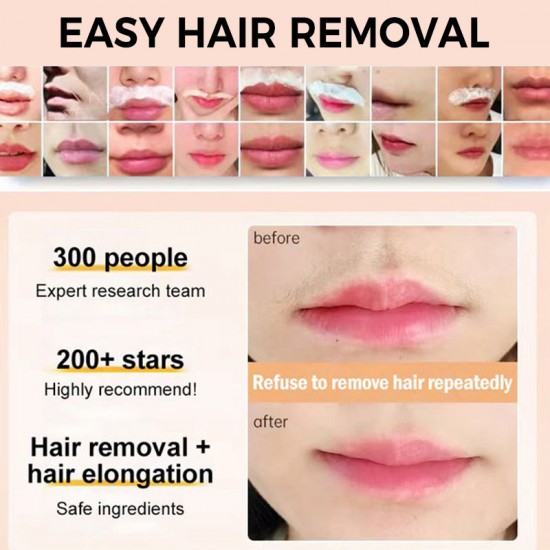 Sanfte & schmerzfreie Creme zur Haarentfernung im Gesicht