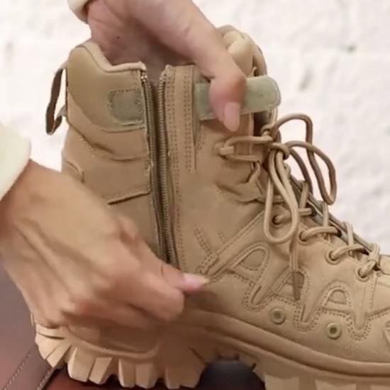 Robuste & stylische High-Top Outdoor-Stiefel für Mnner