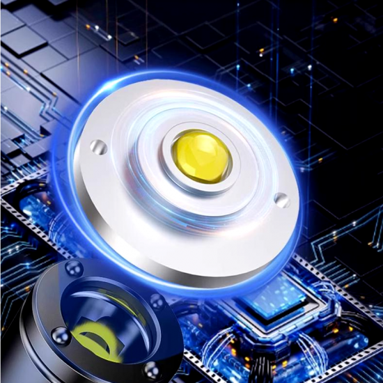 Wiederaufladbare & magnetische Mini-Taschenlampen-Schlüsselanhnger