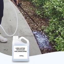 Langlebiger Mulchkleber für den Garten- und Landschaftsbau