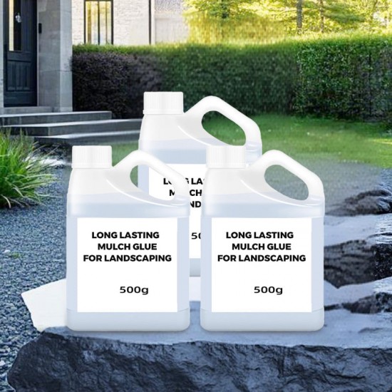 Langlebiger Mulchkleber für den Garten- und Landschaftsbau