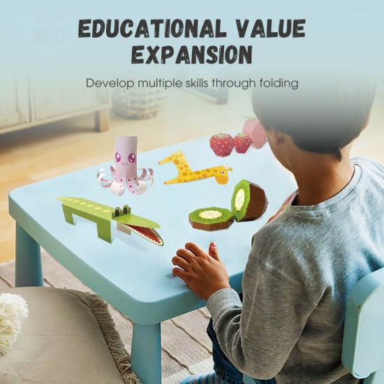 3D-Origami-Buch zum Selberfalten