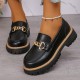 Vintage weiche Loafer für Damen