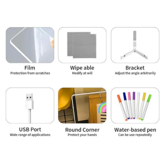 Leuchtendes Zeichenbrett für Kinder zum Selberbauen